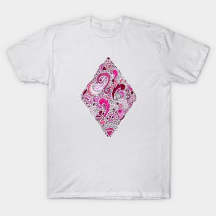 Pink Diamond Doodle T-Shirt